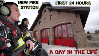 First 24 Hours in a New Fire Station  A Day in the Life [upl. by Analah778]