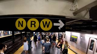 ⁴ᴷ The Busiest NYC Subway Station Times Square–42nd StreetPort Authority Bus Terminal [upl. by Yrohcaz]