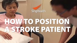 How To Position A Stroke Patient [upl. by Ennovyhc]