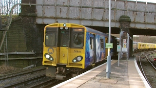 Half an Hour at 216  Birkenhead North Station 1022017  Class 507 508 terminus [upl. by Esina944]