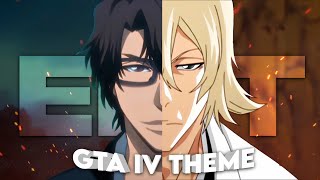 Aizen x Urahara  GTA IV Theme Edit [upl. by Eilyab]